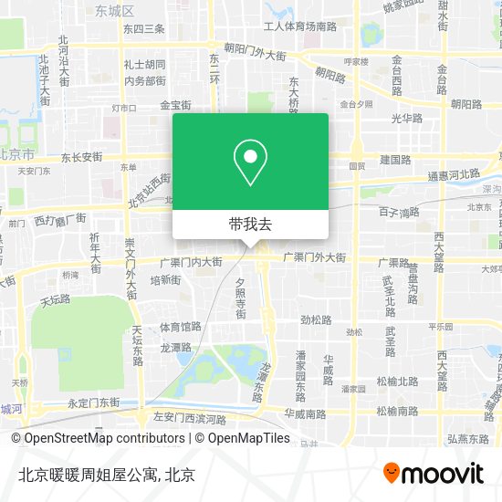 北京暖暖周姐屋公寓地图