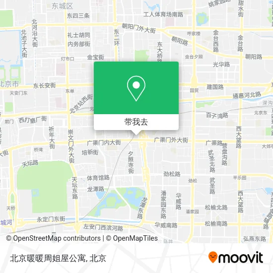北京暖暖周姐屋公寓地图