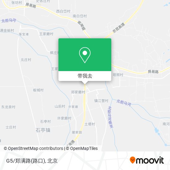 G5/郑满路(路口)地图