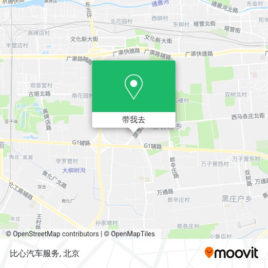 比心汽车服务地图