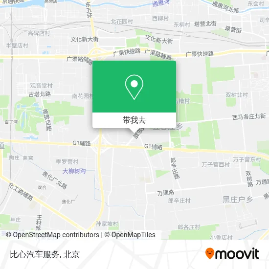 比心汽车服务地图