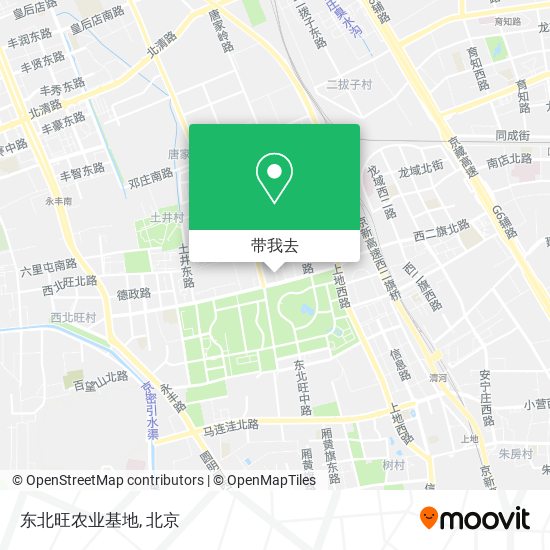 东北旺农业基地地图