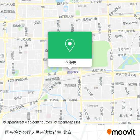 国务院办公厅人民来访接待室地图