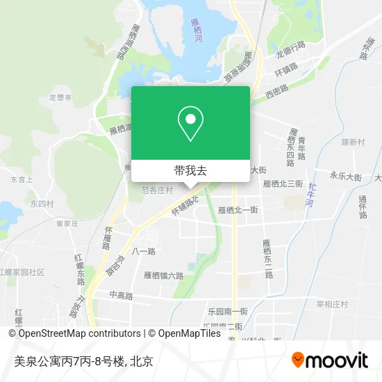 美泉公寓丙7丙-8号楼地图