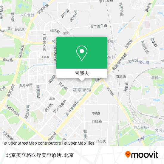 北京美立格医疗美容诊所地图