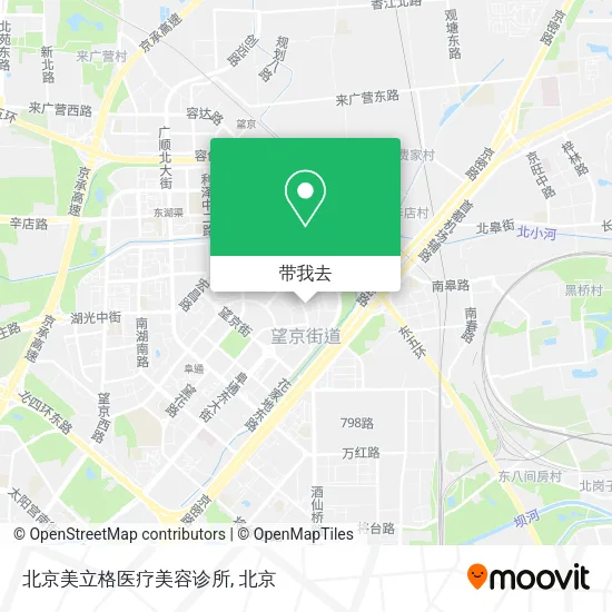 北京美立格医疗美容诊所地图