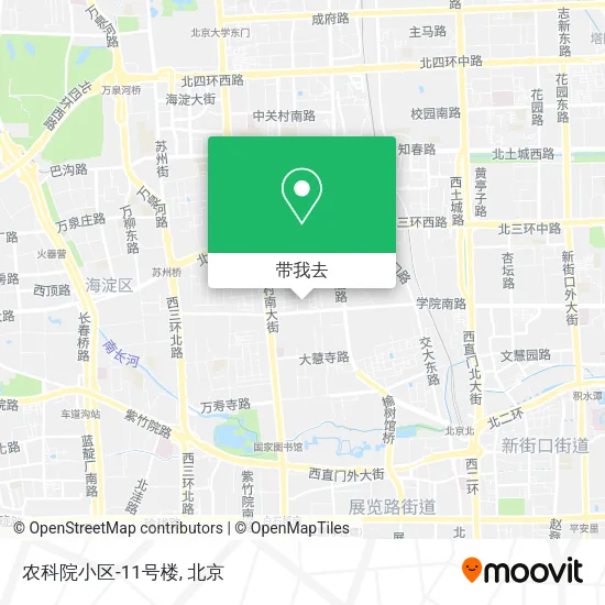 农科院小区-11号楼地图