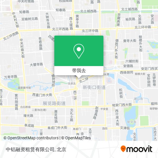 中铝融资租赁有限公司地图