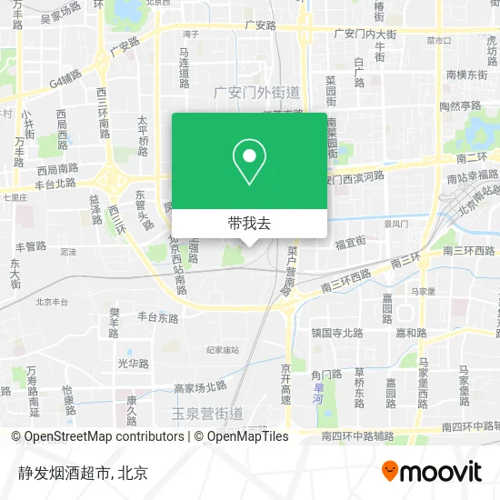 静发烟酒超市地图