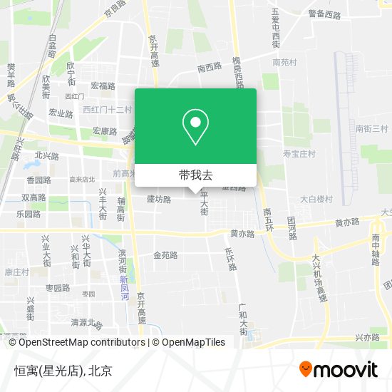 恒寓(星光店)地图