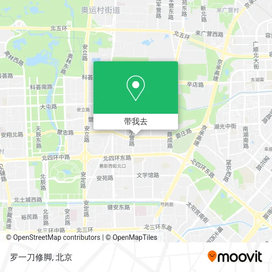 罗一刀修脚地图