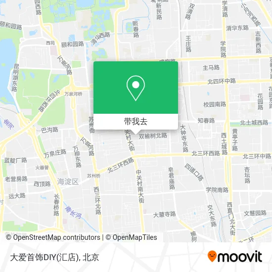 大爱首饰DIY(汇店)地图