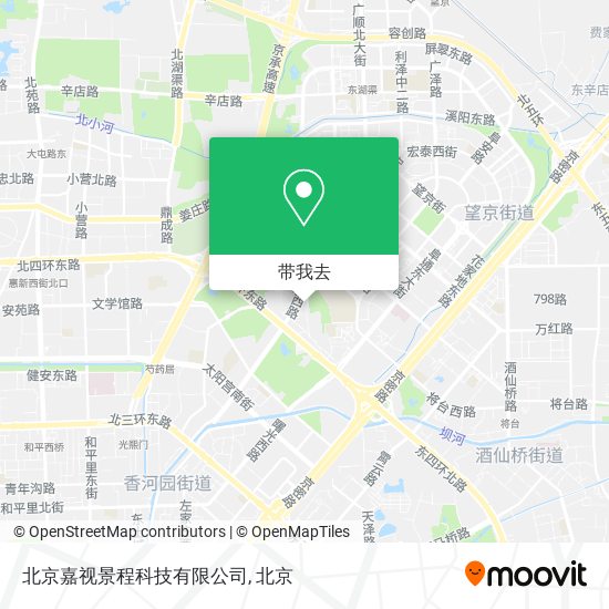 北京嘉视景程科技有限公司地图