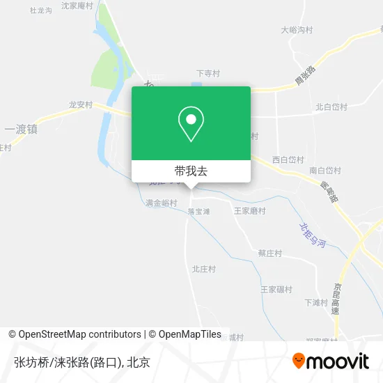 张坊桥/涞张路(路口)地图