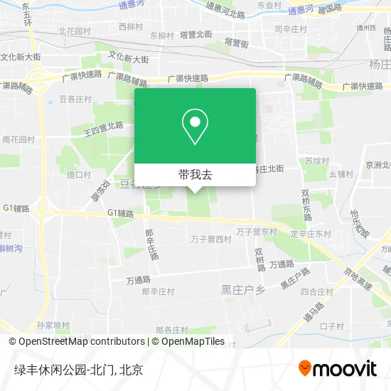 绿丰休闲公园-北门地图