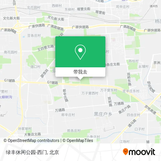 绿丰休闲公园-西门地图