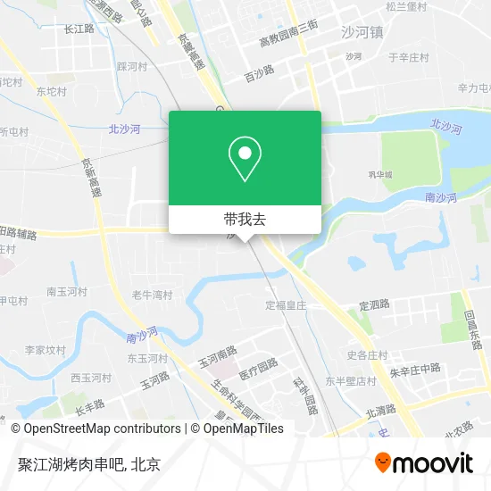聚江湖烤肉串吧地图