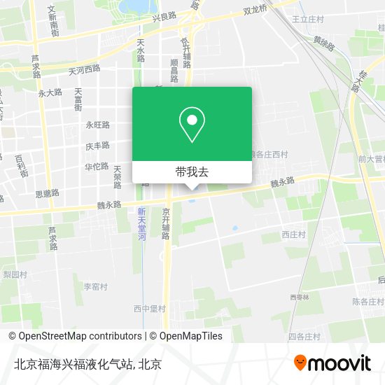北京福海兴福液化气站地图