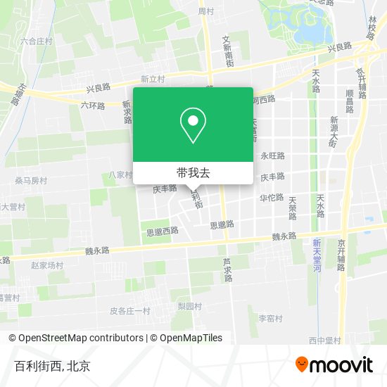 百利街西地图