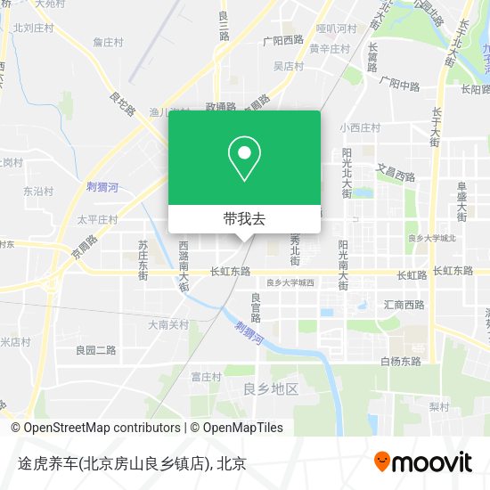 途虎养车(北京房山良乡镇店)地图