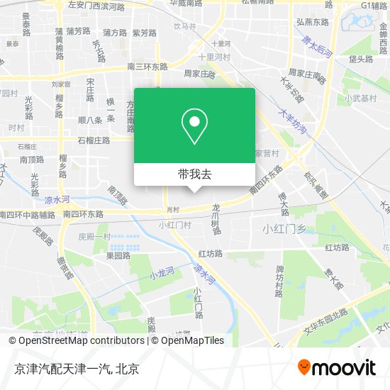 京津汽配天津一汽地图