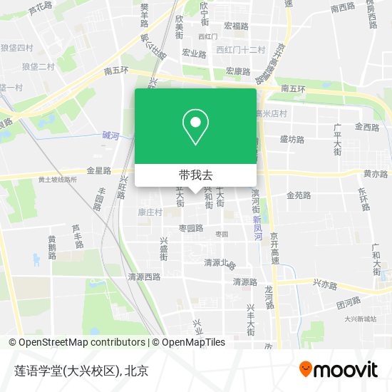 莲语学堂(大兴校区)地图
