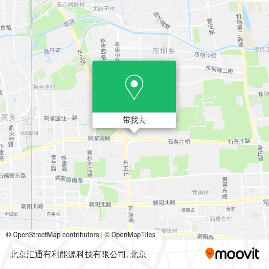 北京汇通有利能源科技有限公司地图