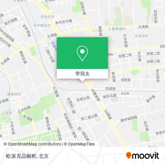 欧派克品橱柜地图