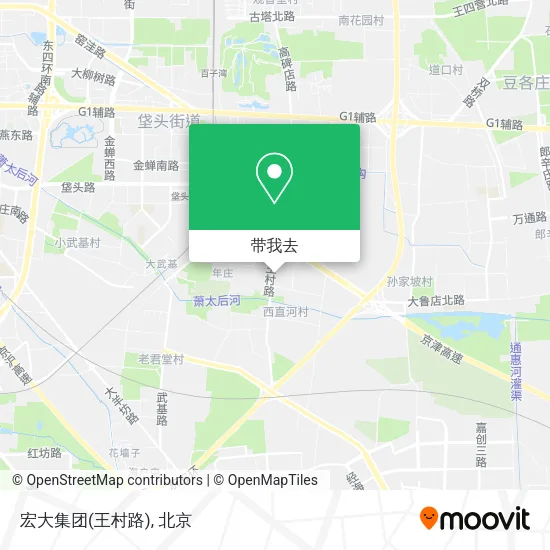 宏大集团(王村路)地图