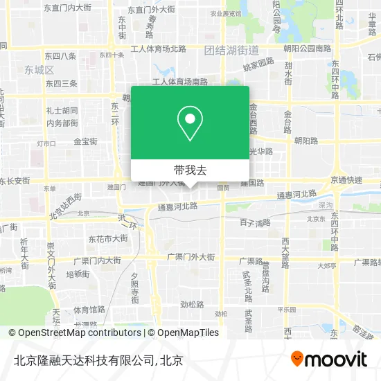 北京隆融天达科技有限公司地图