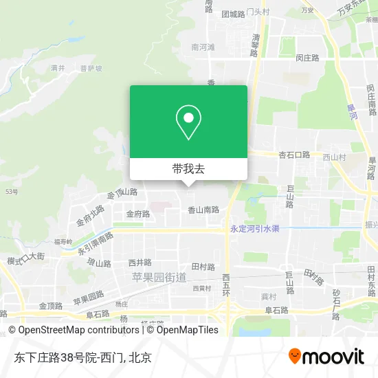 东下庄路38号院-西门地图