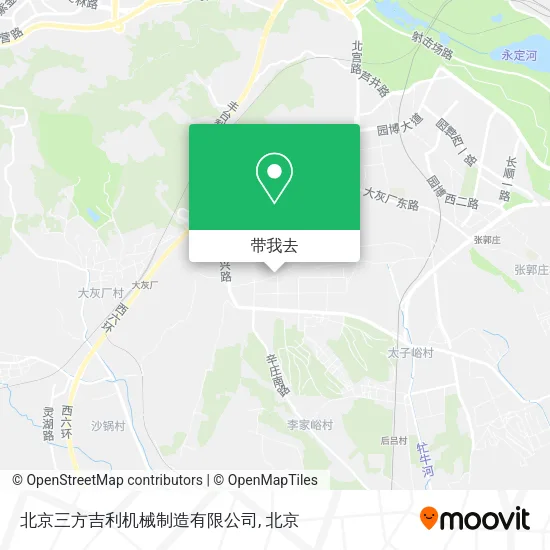 北京三方吉利机械制造有限公司地图