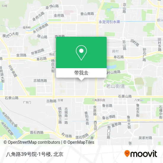 八角路39号院-1号楼地图