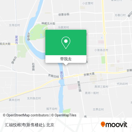 汇福悦榕湾(新售楼处)地图