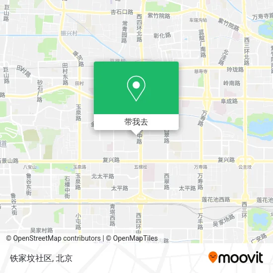 铁家坟社区地图