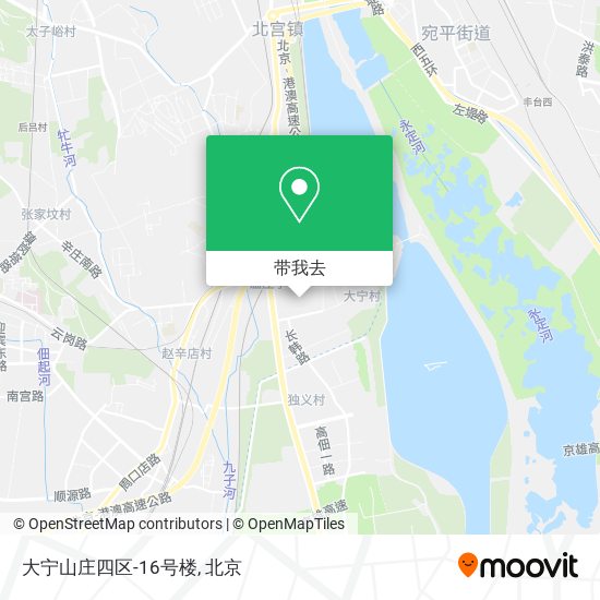 大宁山庄四区-16号楼地图