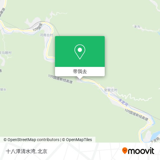 十八潭清水湾地图