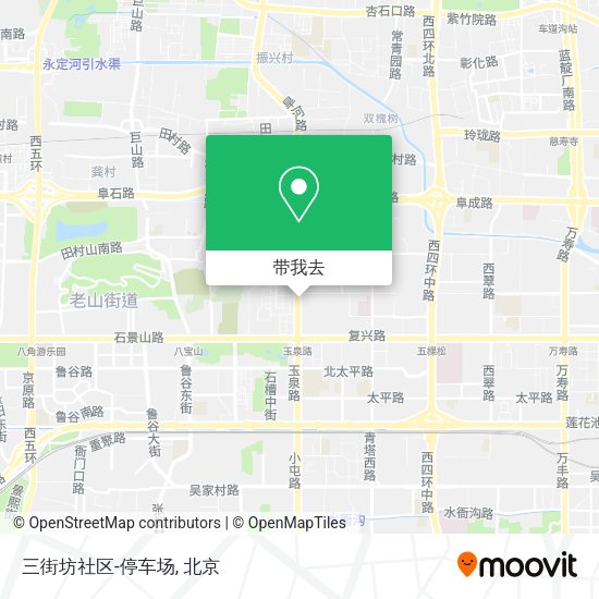 三街坊社区-停车场地图