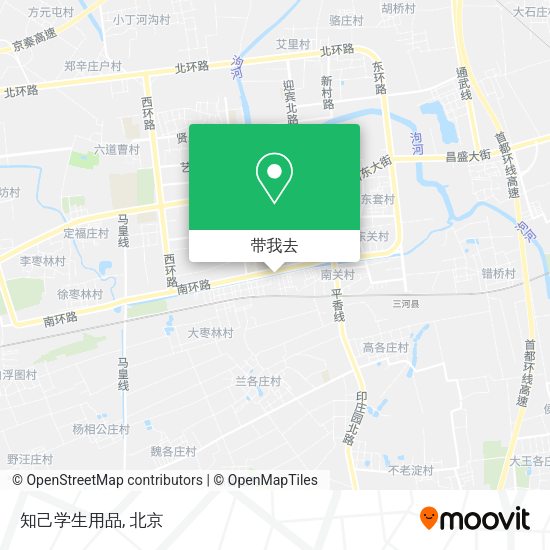 知己学生用品地图