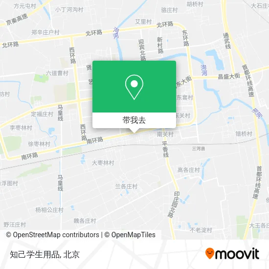 知己学生用品地图