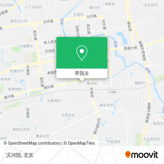 滨河院地图