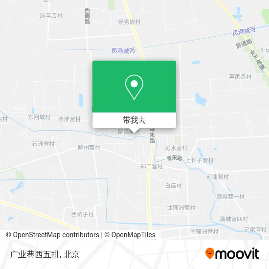 广业巷西五排地图