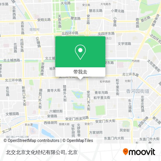 北交北京文化经纪有限公司地图