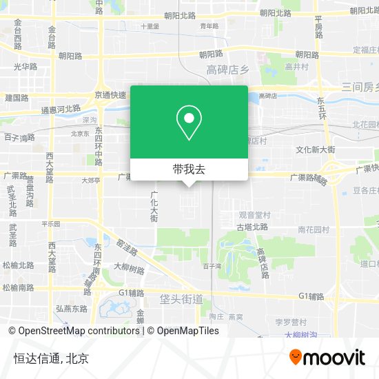 恒达信通地图
