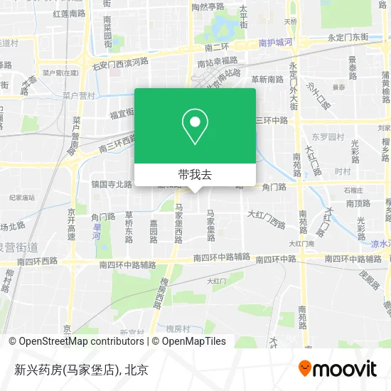 新兴药房(马家堡店)地图