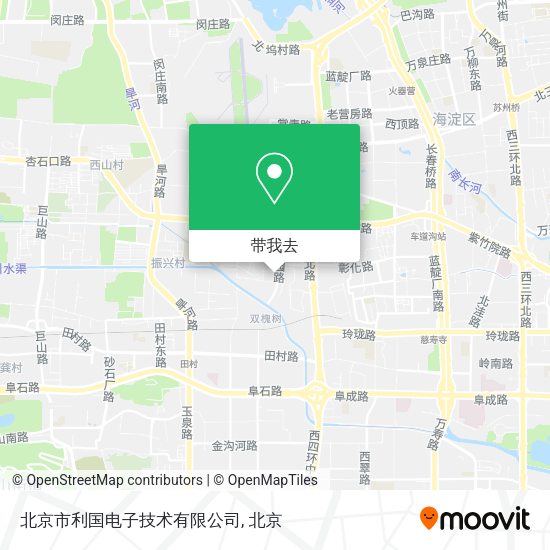 北京市利国电子技术有限公司地图