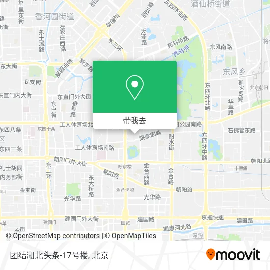 团结湖北头条-17号楼地图