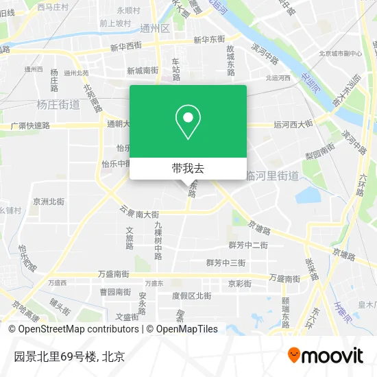 园景北里69号楼地图
