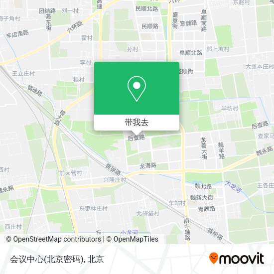 会议中心(北京密码)地图