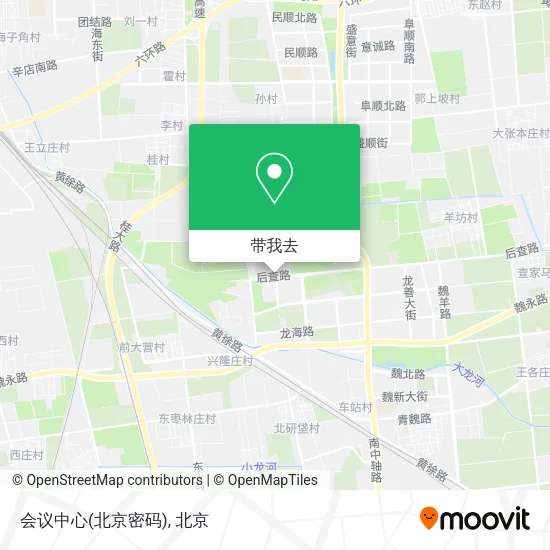 会议中心(北京密码)地图